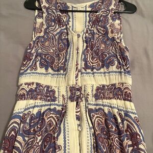 Lucky Brand Paisley Maxi Dress